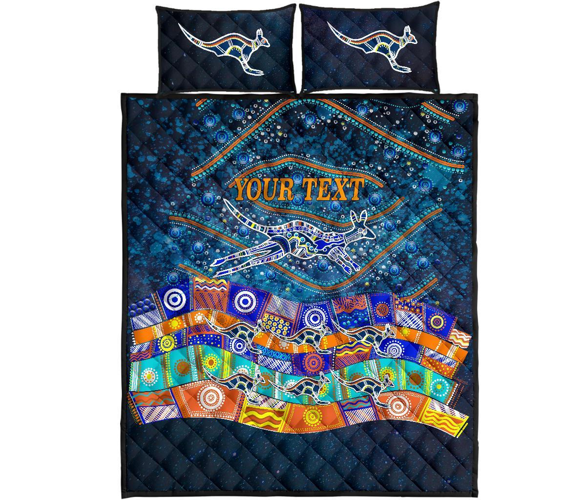 custom-text-quilt-bed-sets-kangaroo-dreaming