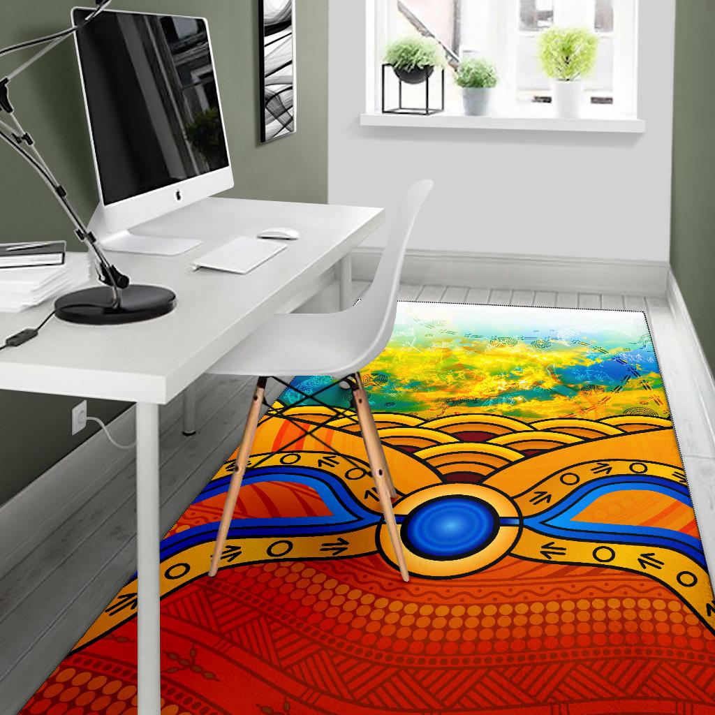 aboriginal-area-rug-australia-kangaroo-sky
