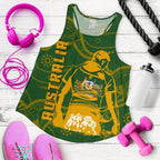 Australia Flag Women'S Racerback Tank - Rugby Winner - Vibe Hoodie