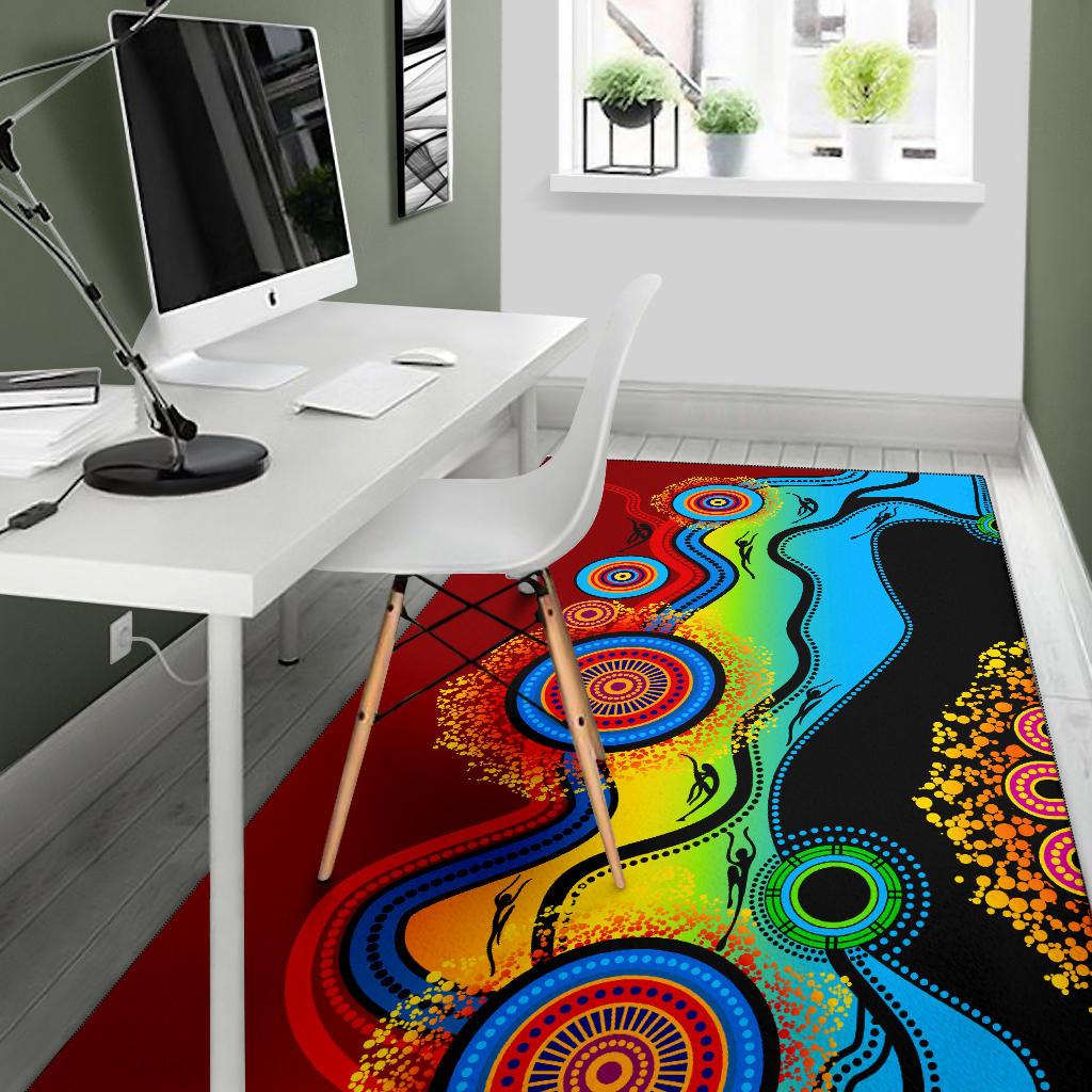 aboriginal-area-rug-dot-painting-indigenous-circle-patterns-blue-dream