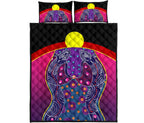 quilt-bed-set-aboriginal-sublimation-dot-pattern-style-violet