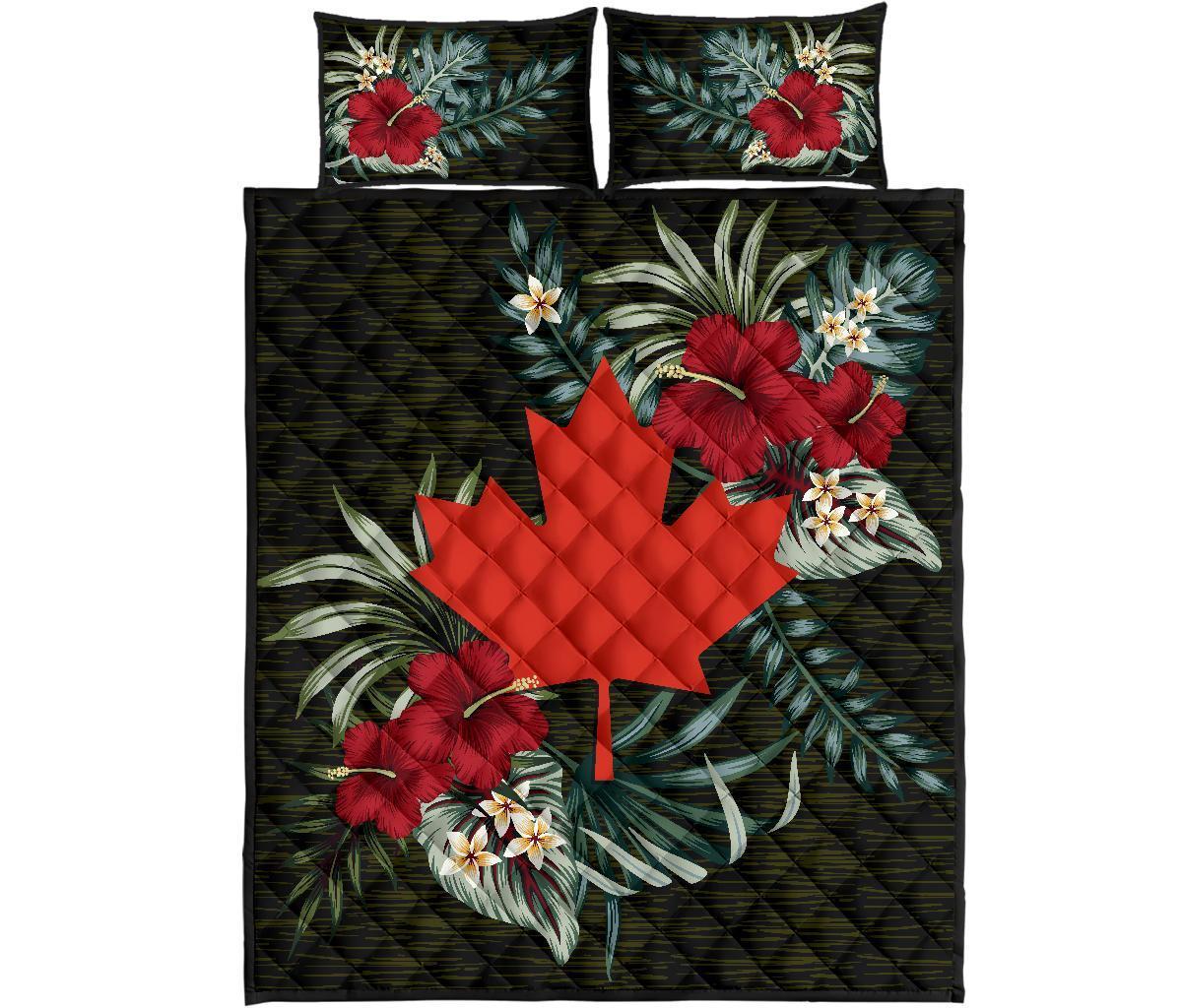 canada-quilt-bed-set-special-hibiscus