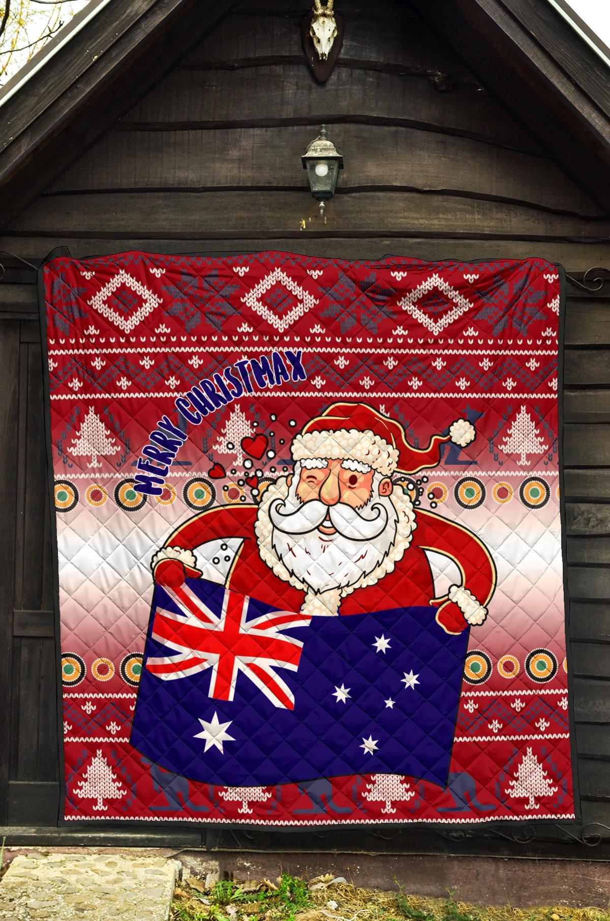 christmas-premium-quilt-australia-santa-claus-hold-the-flag-red