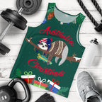 christmas-mens-tank-top-green-merry-christmas
