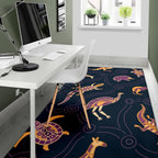 area-rug-indigenous-animals-patterns