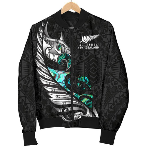 new-zealand-bomber-jacket-for-men-manaia-paua-fern-wing-white