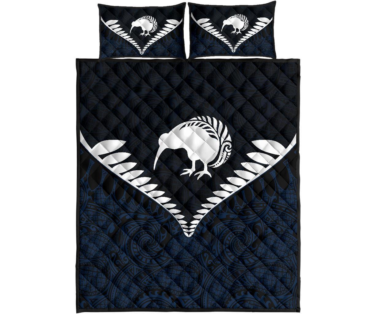 kiwi-silver-fern-classic-quilt-bed-set-navy