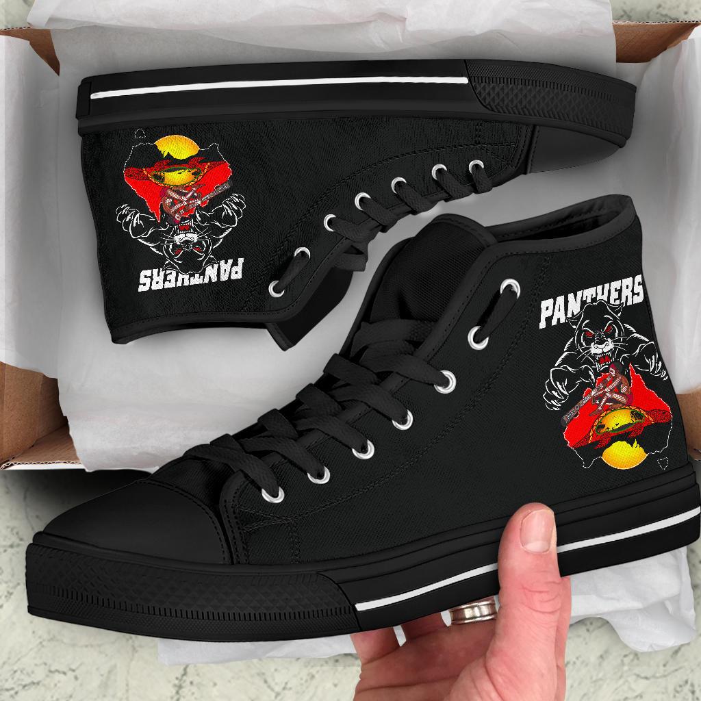 panthers-high-top-shoes-special-map