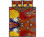 quilt-bed-set-aboriginal-dot-painting-flags-crocodile