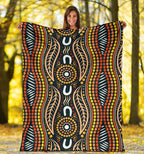 premium-blanket-indigenous-dot-painting