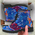 aboriginal-personalised-leather-boots-dolphin-ver01