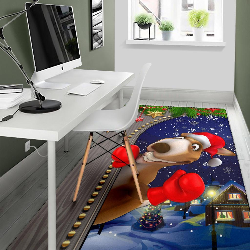 christmas-area-rug-funny-kangaroo-christmas