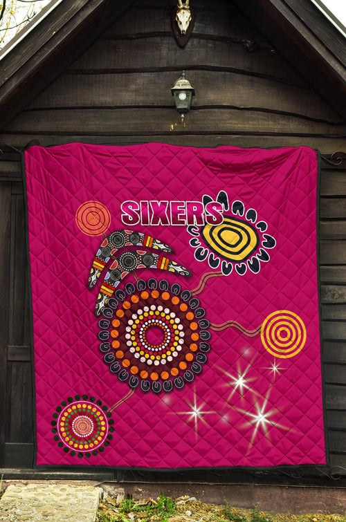 sydney-premium-quilt-sixers-indigenous-magenta