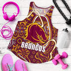 Broncos Rugby Women's Racerback Tank Indigenous - Vibe Hoodie