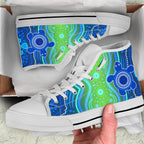 aboriginal-high-top-shoe-a-aboriginal-turtle-family