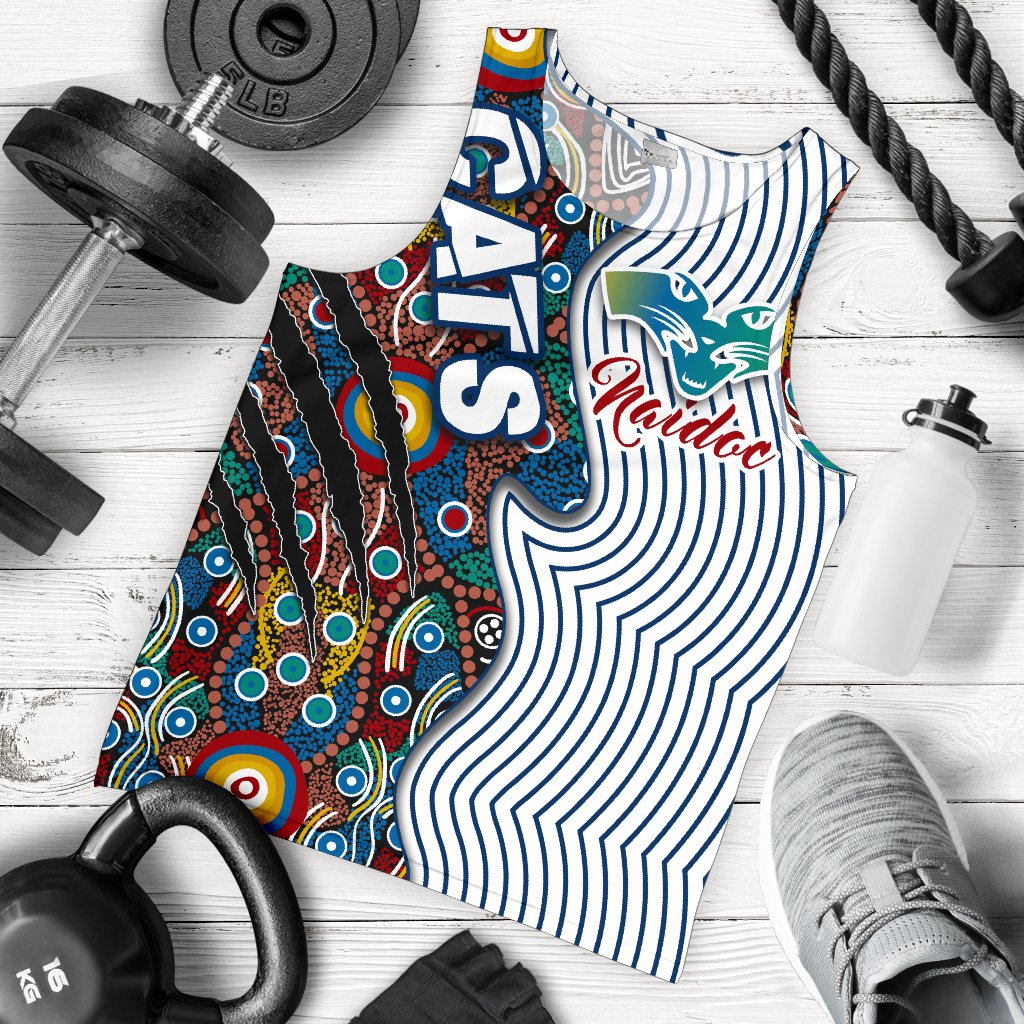 custom-personalised-geelong-naidoc-week-mens-tank-top-cats-indigenous-version-special