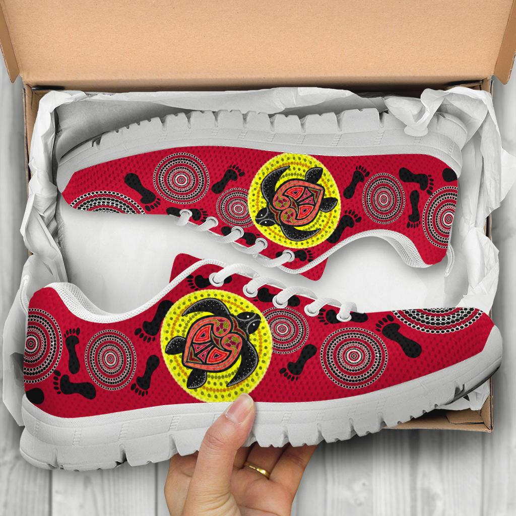 aboriginal-sneakers-turtle-footprint-circle-dot-painting-ver-02