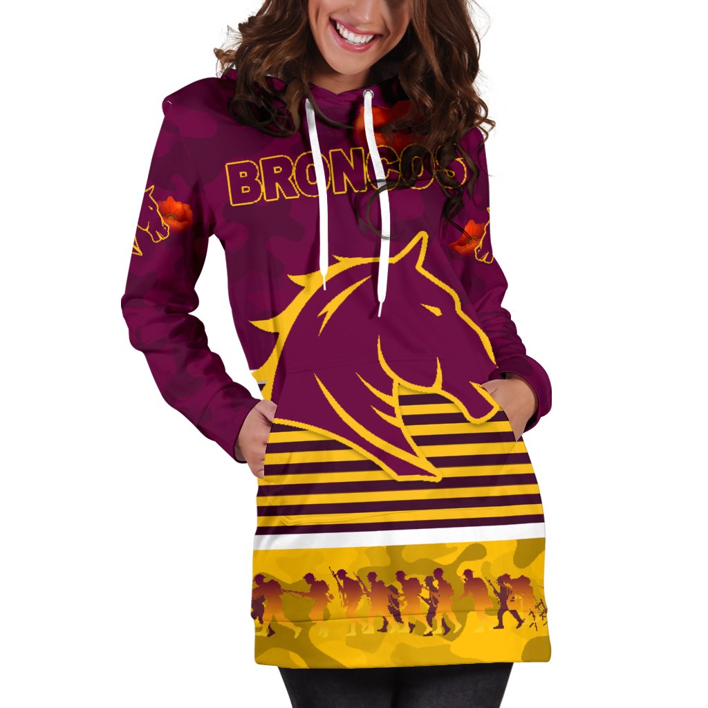 brisbane-broncos-womens-hoodie-dress-anzac-day-simple-style-maroon