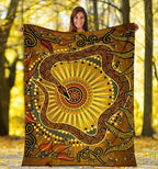 premium-blanket-australian-aboriginal-snake-rainbow-serpent