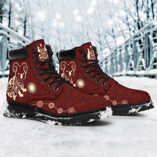 aboriginal-boots-koala-patterns-treasure-australia-coat-of-arms-all-season-1