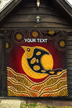 personalised-premium-quilt-aboriginal-dot-patterns-fish