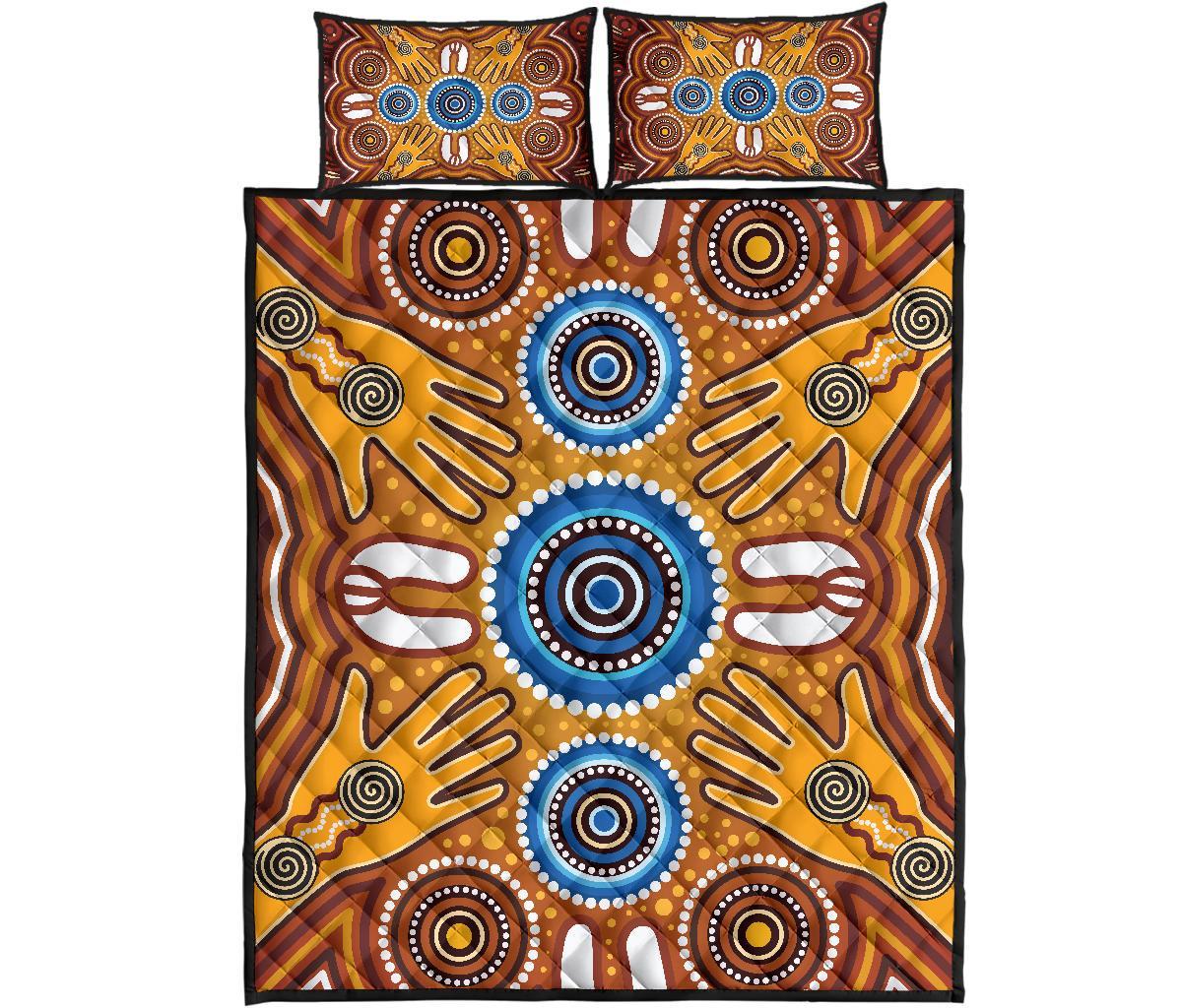aboriginal-quilt-bed-set-indegenous-dot-painting-art-4