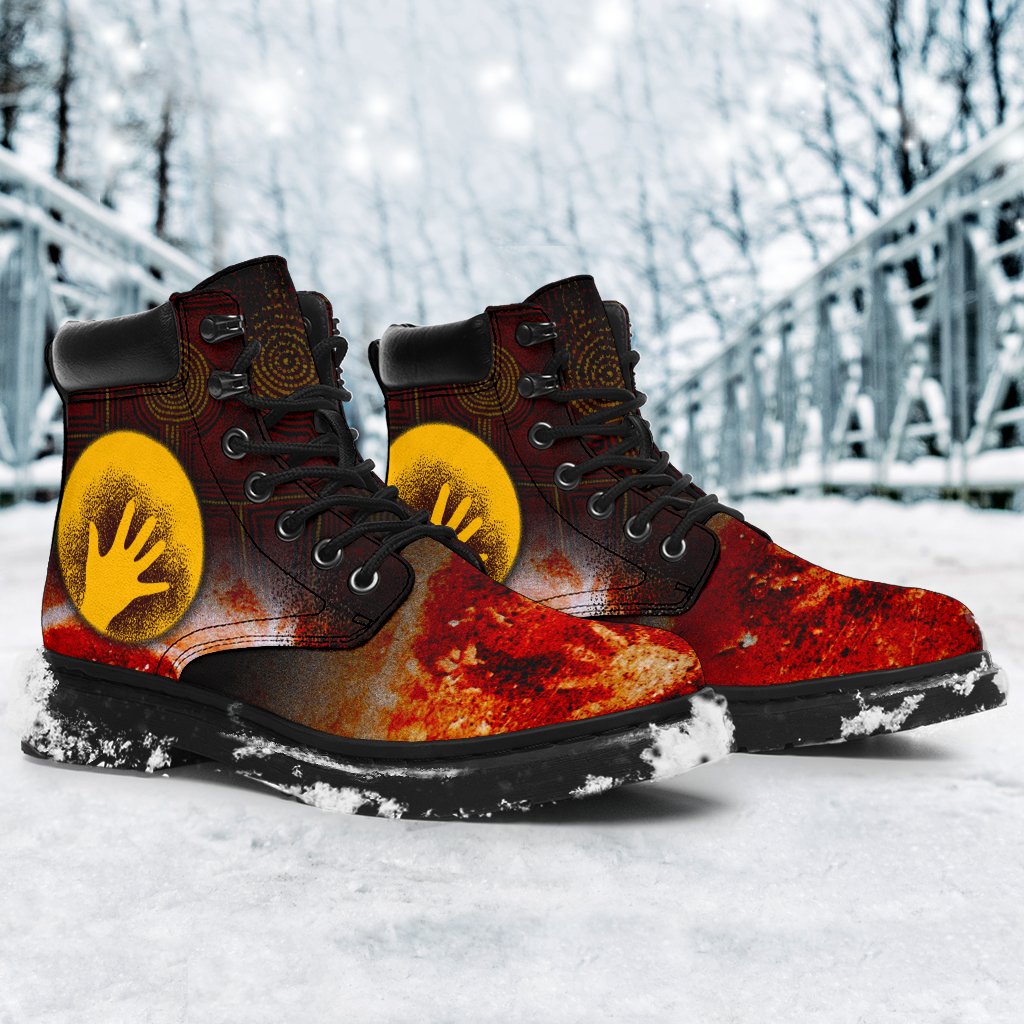 aboriginal-all-season-boots-indigenous-flag-hand-art
