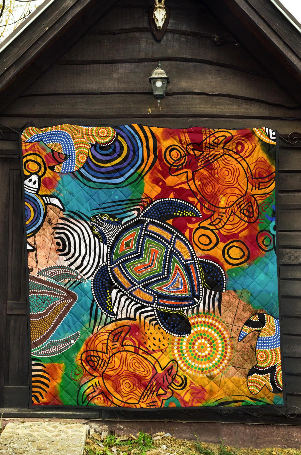 aboriginal-premium-quilt-turtle-indigenous-art