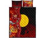 aboriginal-quilt-bed-set-red-indigenous-flag