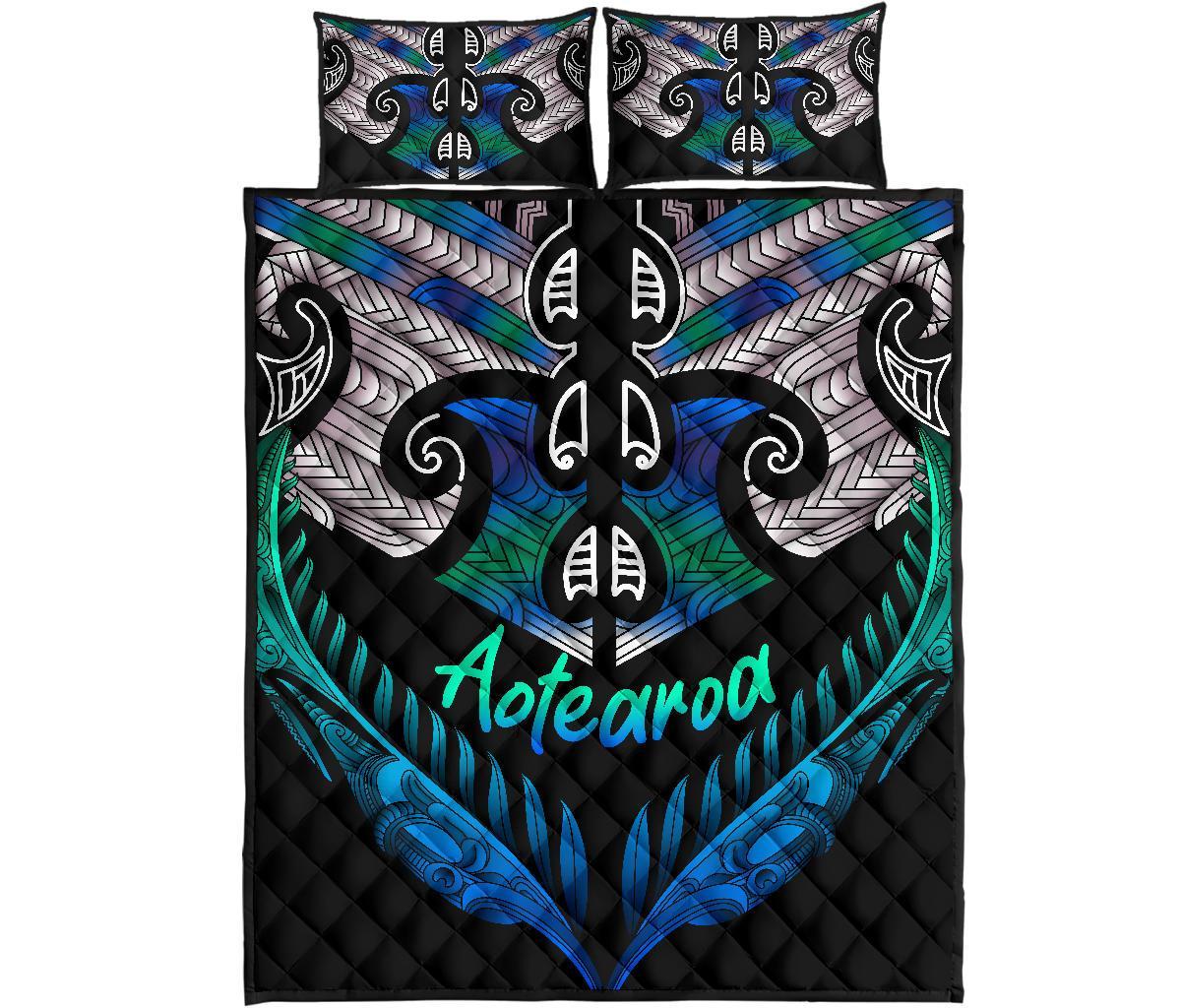 aotearoa-quilt-bed-set-silver-fern-tangaroa
