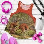 Racerback Tank - Koala Top Tank Landscape Art - Women - Vibe Hoodie