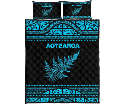 aotearoa-new-zealand-maori-quilt-bed-set-silver-fern-blue