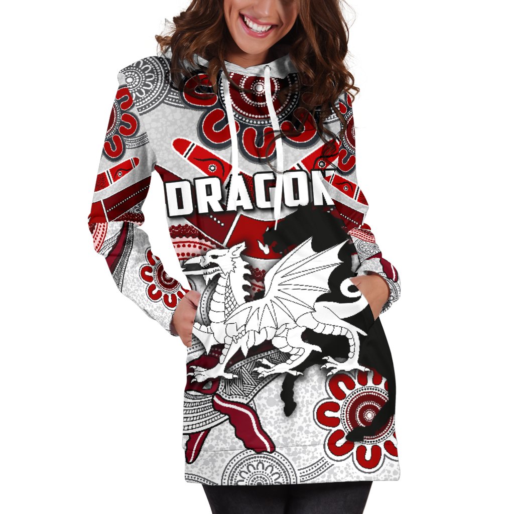 dragons-women-hoodie-dress-st-george-indigenous-white
