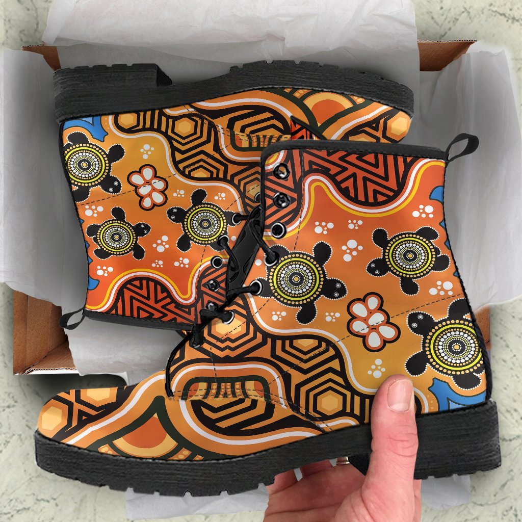 aboriginal-leather-boots-indigenous-art-patterns-ver04