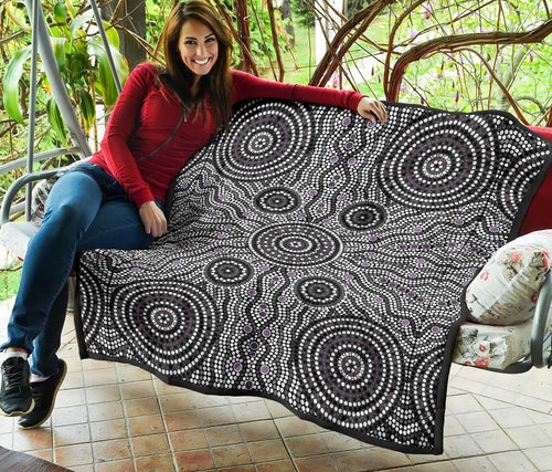 premium-quilts-aboriginal-dot-painting-quilts-ver04