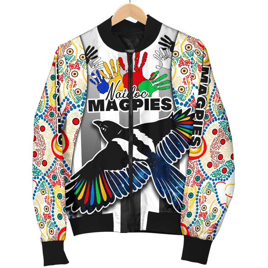 custom-personalised-magpies-naidoc-week-womens-womens-bomber-jacket-collingwood-modern-style