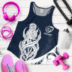 Scottish Rugby Women's Racerback Tank Thistle Vibes - Navy - Vibe Hoodie