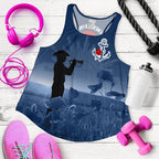 Australia Navy Anzac Women's Racerback Tank - Remembering Our Heroes - Vibe Hoodie