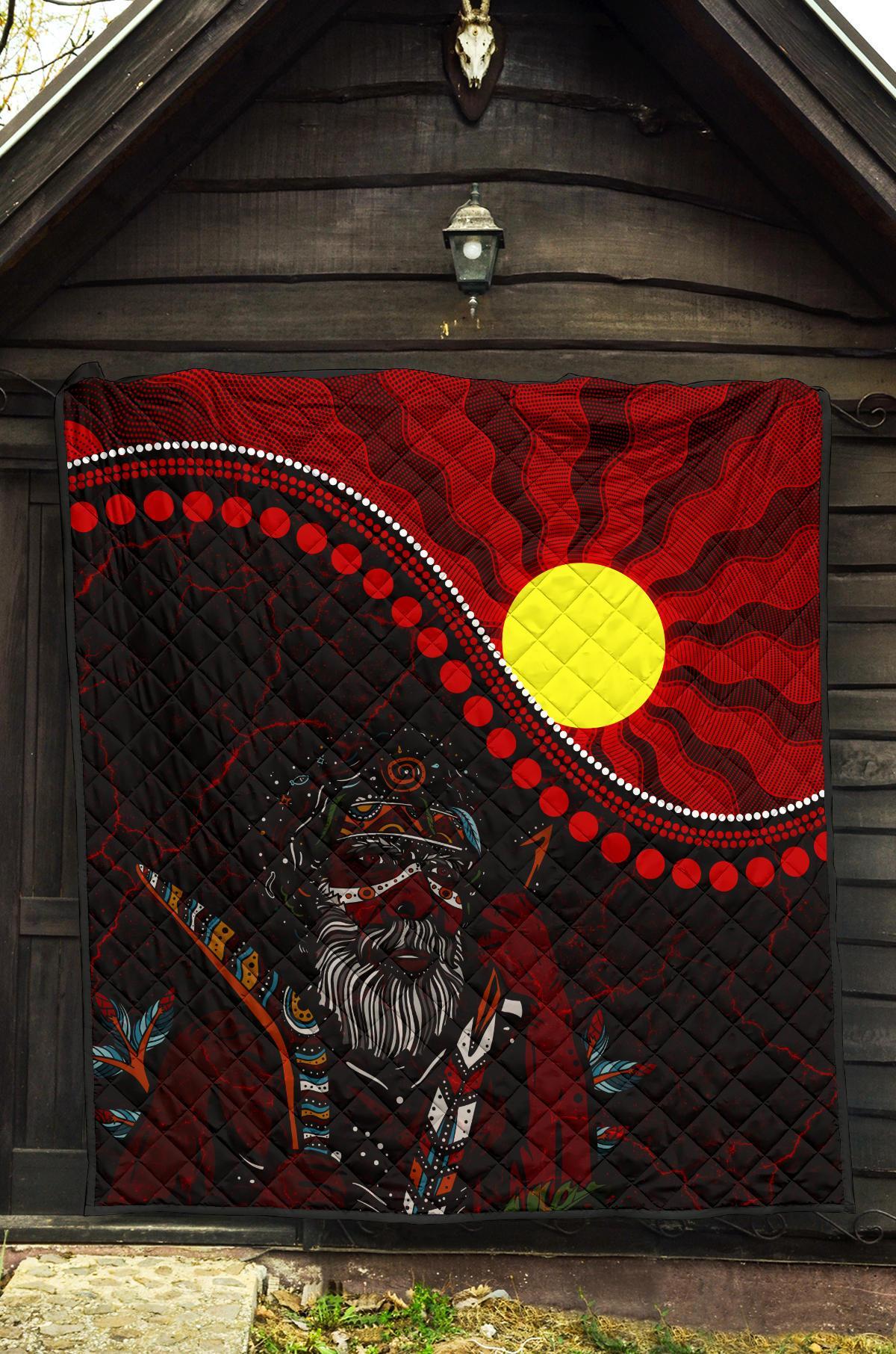 aboriginal-premium-quilt-indigenous-people-and-sun