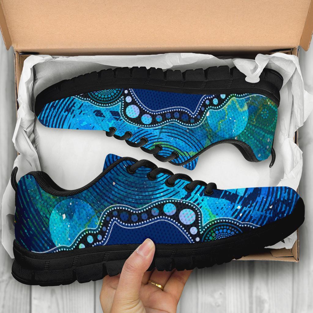 aboriginal-sneakers-australia-indigenous-flag-circle-dot-painting-art-blue