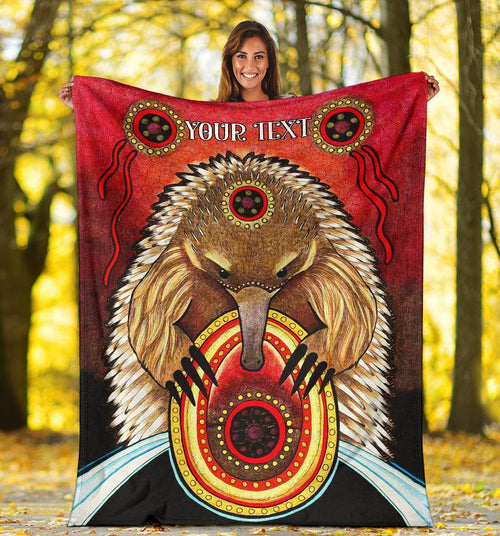 custom-premium-blanket-australian-echidna