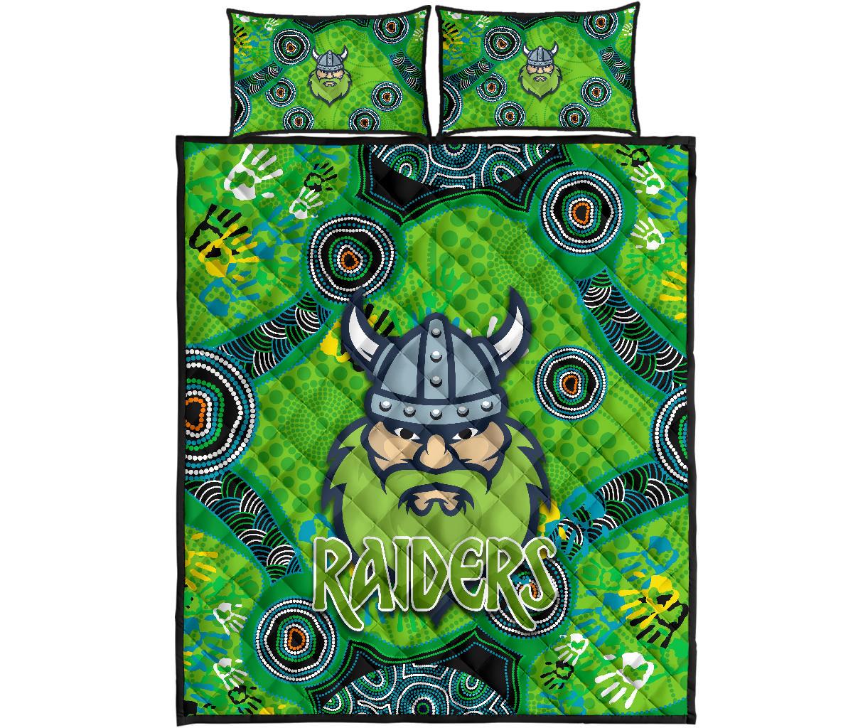 canberra-quilt-bed-set-raiders-viking-indigenous