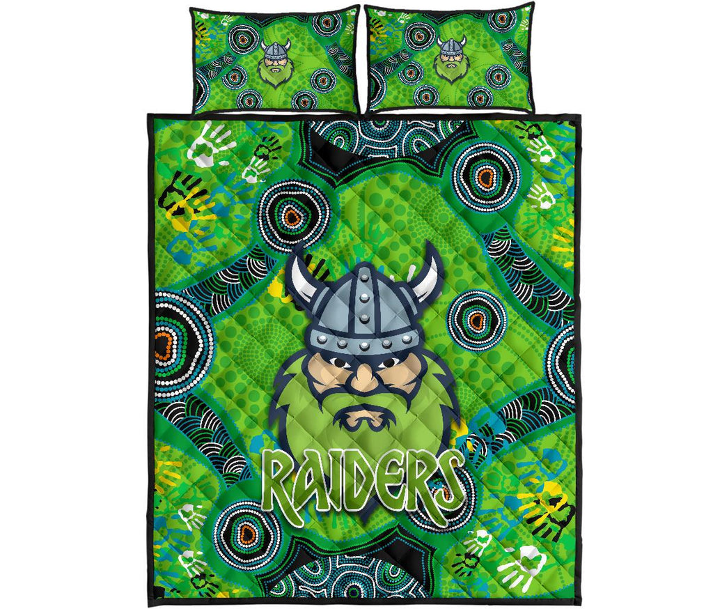 canberra-quilt-bed-set-raiders-viking-indigenous