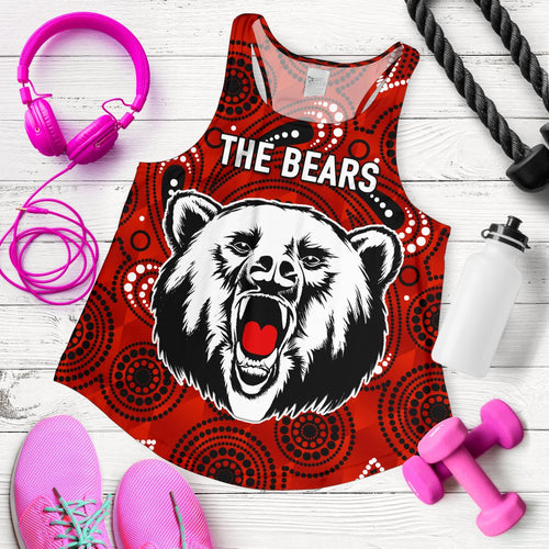 North Sydney Women's Racerback Tank The Bears Indigenous - Vibe Hoodie