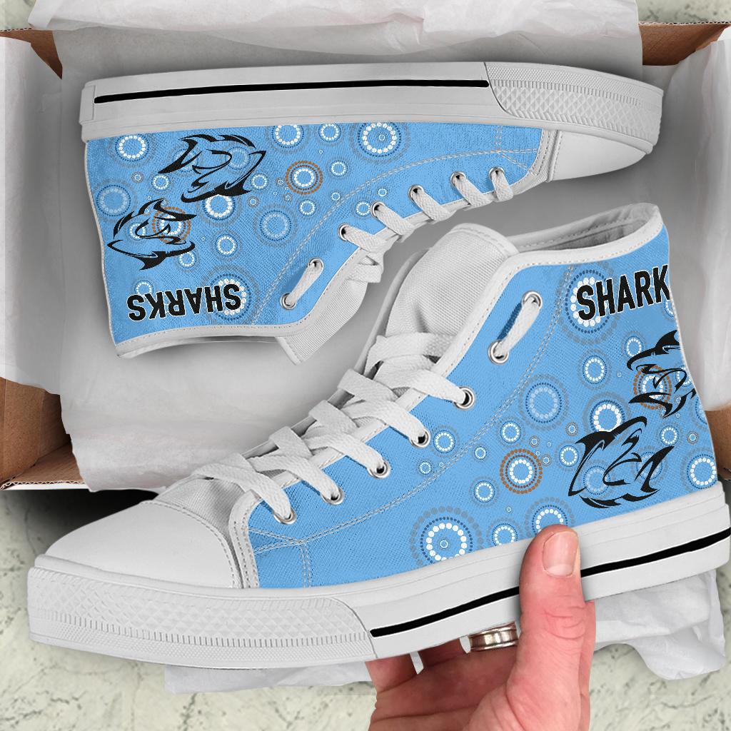 cronulla-high-top-shoe-sharks-unique-indigenous