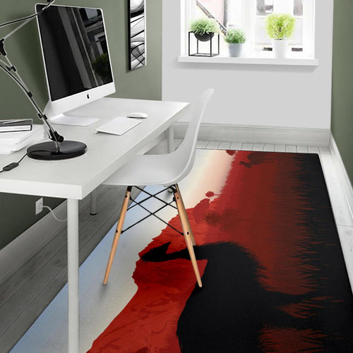 area-rug-australian-nature-with-emu-and-kangaroo