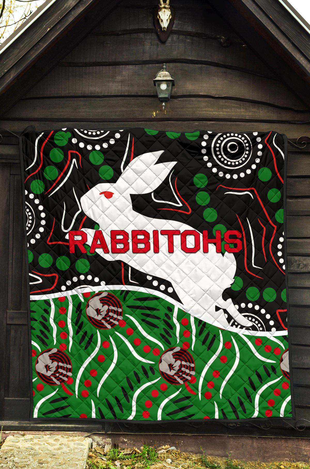 rabbitohs-premium-quilt-aboriginal