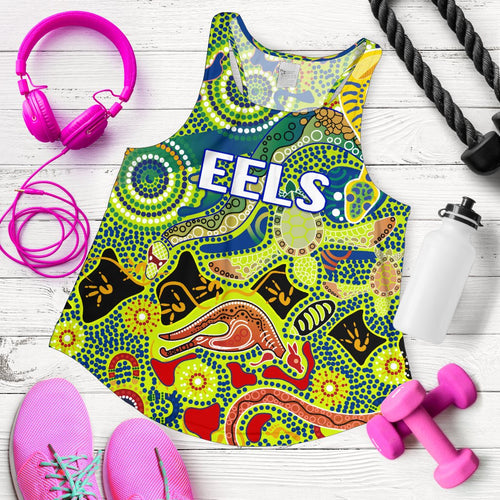 Parramatta Women's Racerback Tank Eels Unique Indigenous - Vibe Hoodie