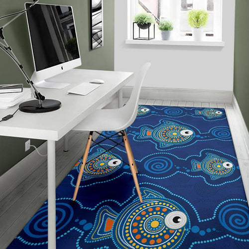 aboriginal-area-rug-indigenous-turtle-patterns