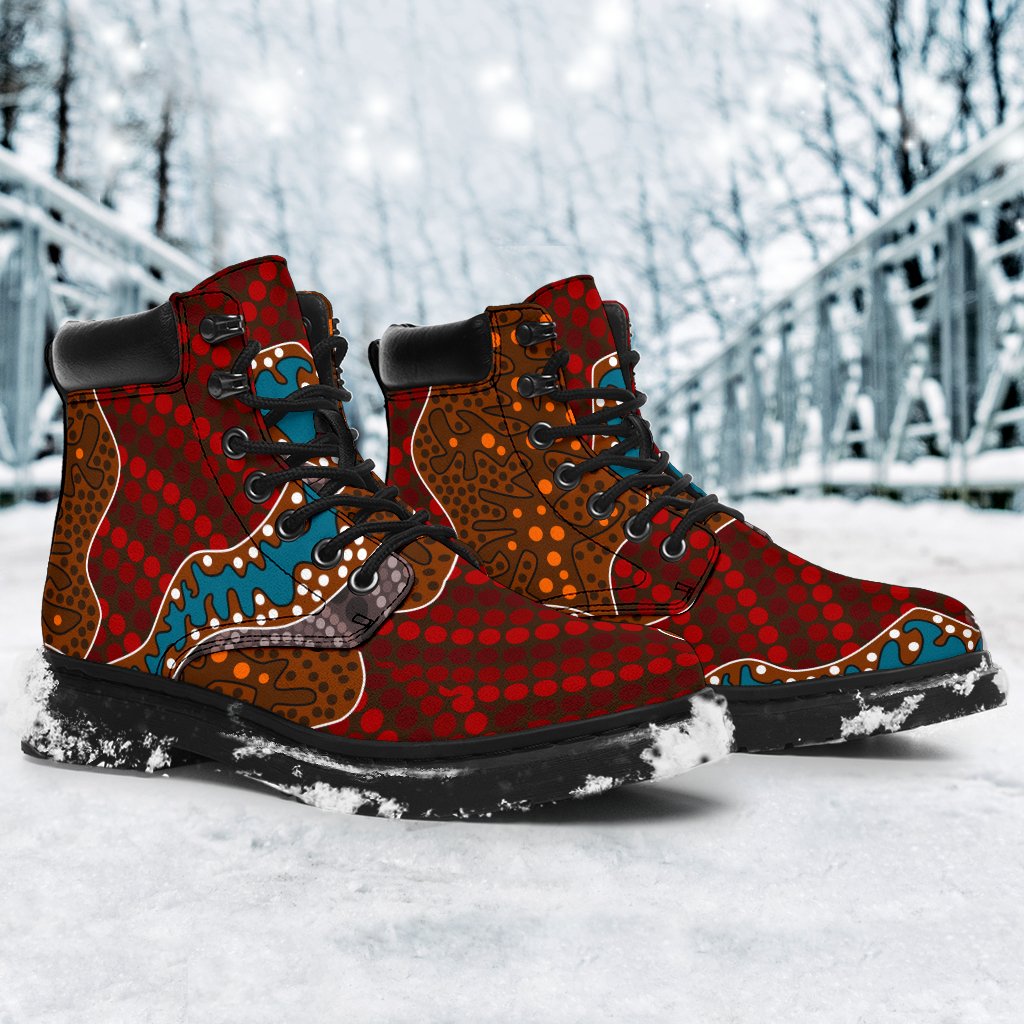 aboriginal-boots-dot-painting-all-season-ver06